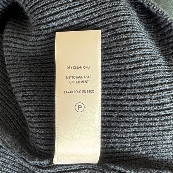 Splendid Pointelle Sweater Size Small Navy Blue Crewneck‎ - Picture 12 of 14